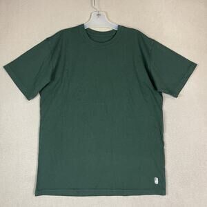 Standard‎ Issue T Shirt Mens S Green Short Sleeve Crew Neck Regular Fit Cotton